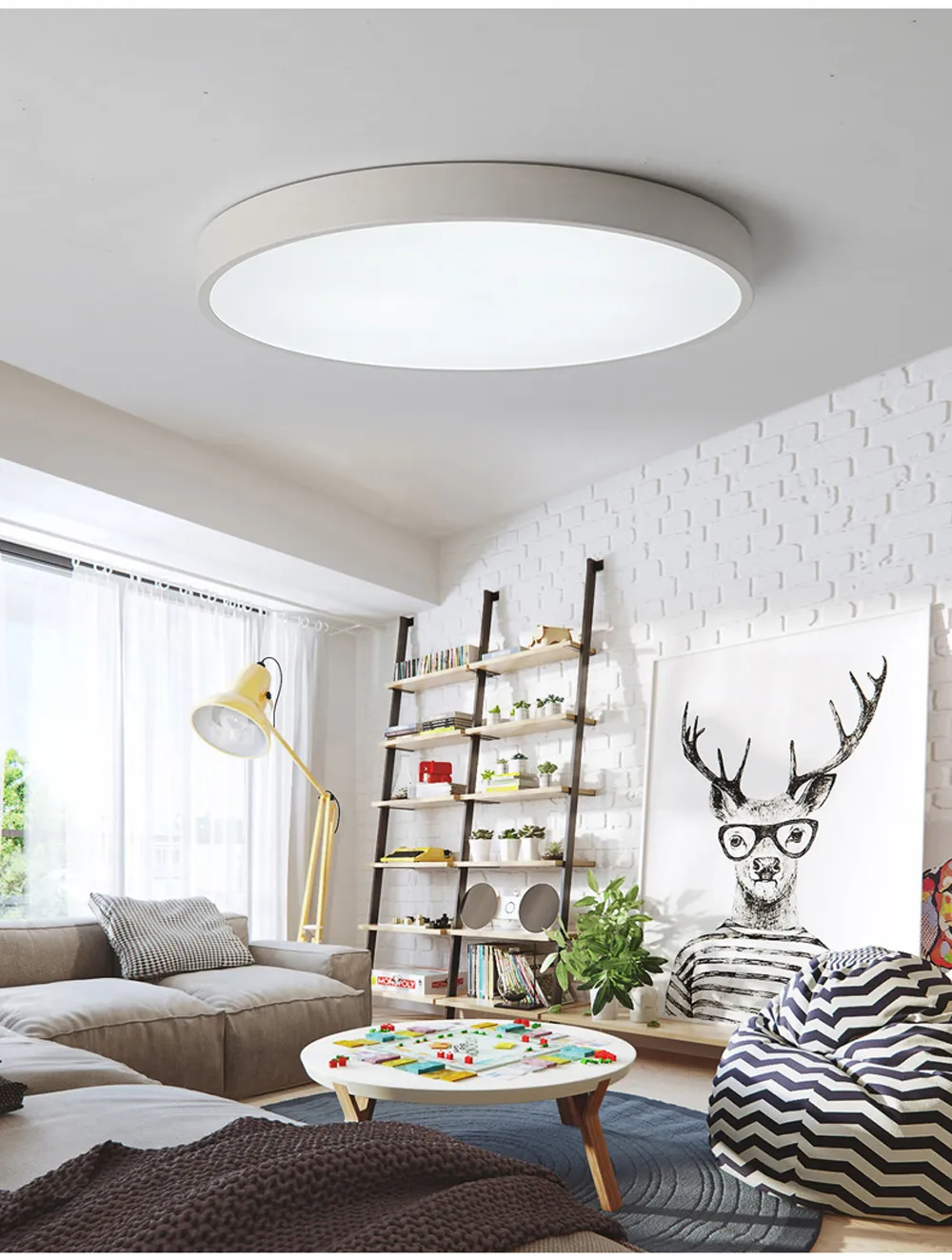 Surface mounted round led ceiling light hotsell
