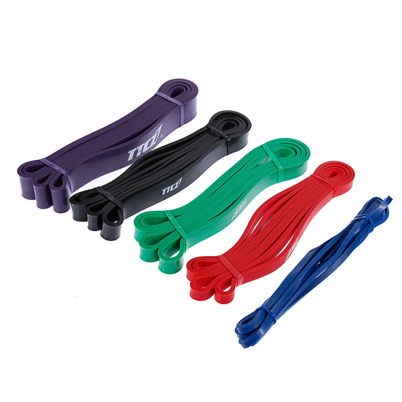 Faixa de borracha de fitness Banda de resistência Unisex 208cm Yoga Atlético Elastic Loop Expander para Exercício Equipamento de Esportes11