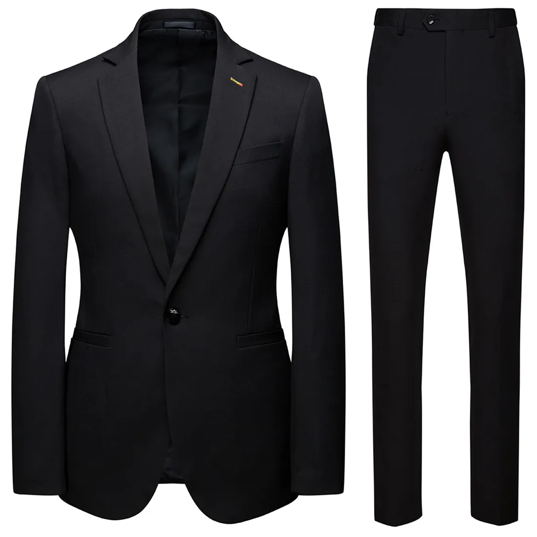 Erkek Damat Smokin icin Tak m Elbise 2019 Aowofs Centikli Yaka Slim Fit Blazer ki Parcal Ceket Pantolon Yelek Adam Terzi Yap m Giyim M 6XL J1906177