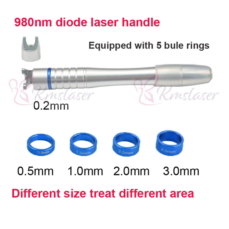 aranha 980nm portátil veia transporte livre remoção de laser remoção máquina de diodo laser vasos sanguíneos vascular máquina de terapia por DHL