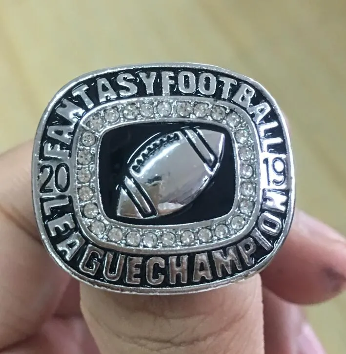 2018 2019 Fantasy League Football FFL Championship Ring Men Fan Souvenir Gift Wholesale Drop Shipping