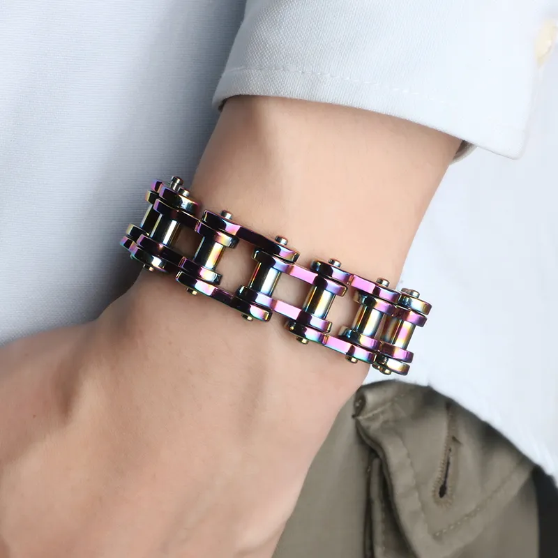 Motorcycle top chain bracelet