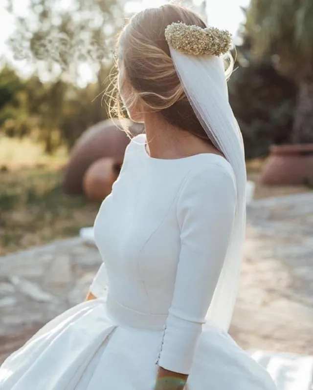Vestidos de novia de invierno 2025 2019