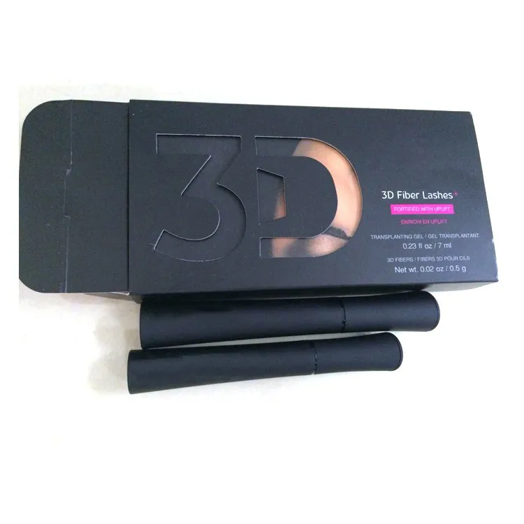 Top vente 1030 version 3D Fiber Lashes Étanche Double Mascara 3D FIBRE LASHES Set Maquillage Cils Livraison Gratuite