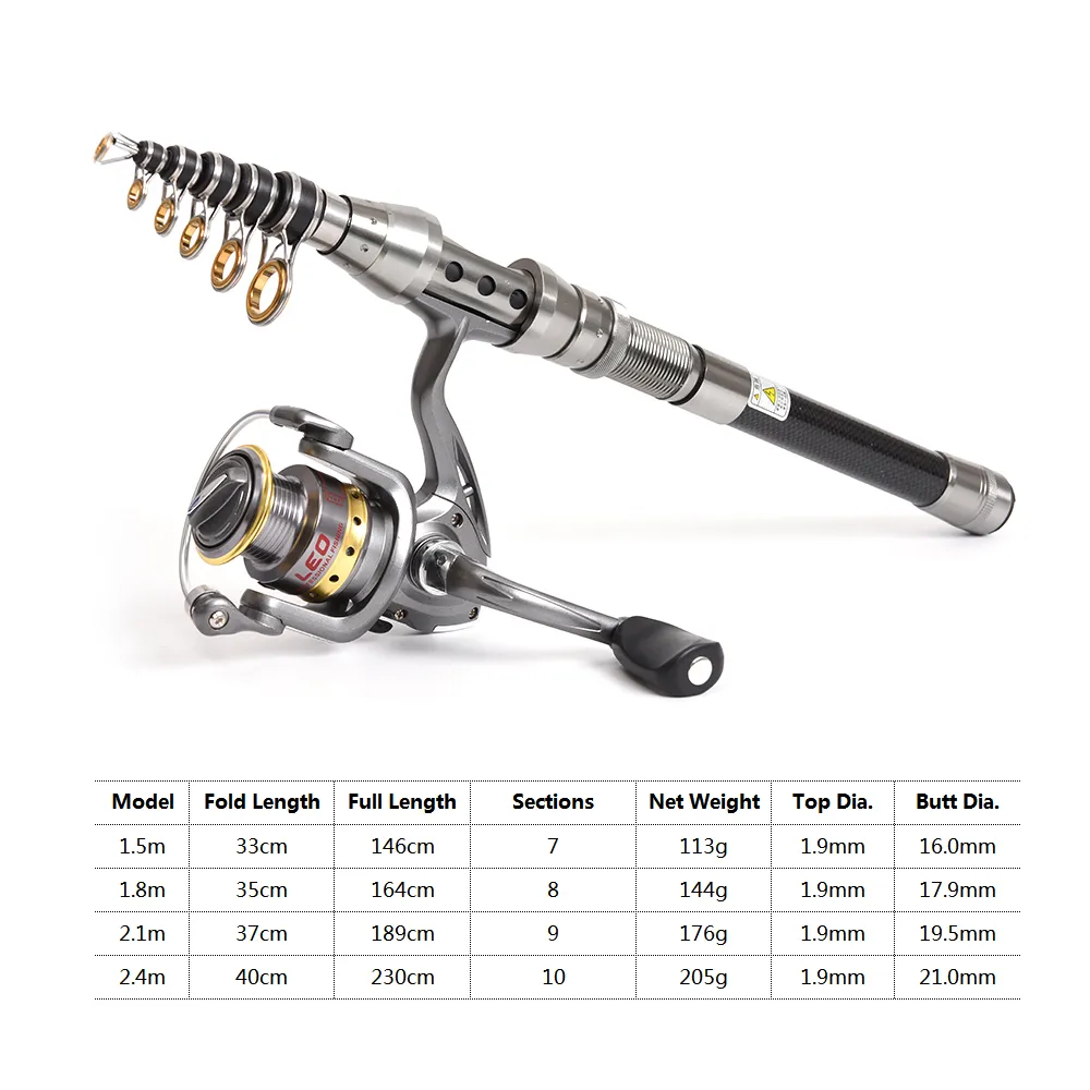 Telescopic Fishing Rod Reel Combo With Okuma Saltwater Reels, Lures, And  Hooks Full Kit For Varas De Pesca From Blacktiger, $38.98
