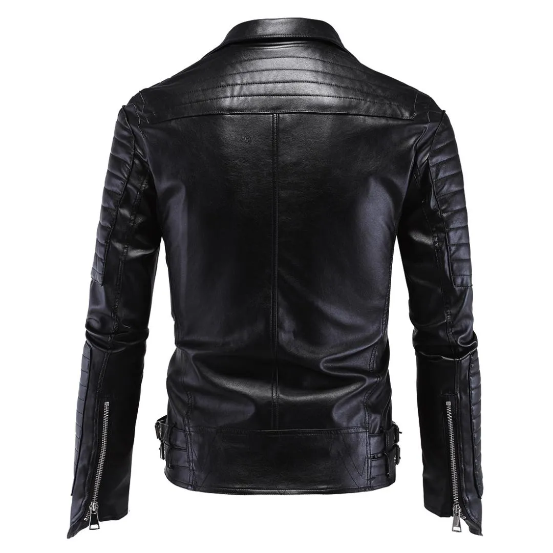 Slim fit motorcycle jacket cheap