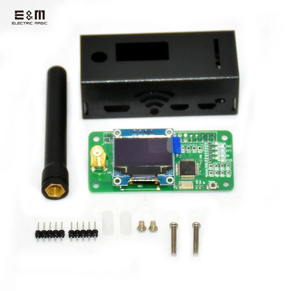 Бесплатная доставка MMDVM Цифровой голосовой модем Китай Точка доступа RTQ P25 DMR D-STAR C4FM YSF для Raspberry Pi Zero W Nano UHF УКВ DIY Kit