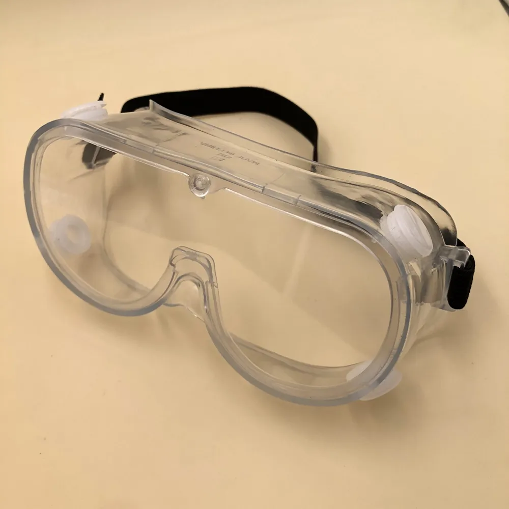 Safety Goggles Over Glasses Clear Eye Protective Protection Helmet 2 Pieces