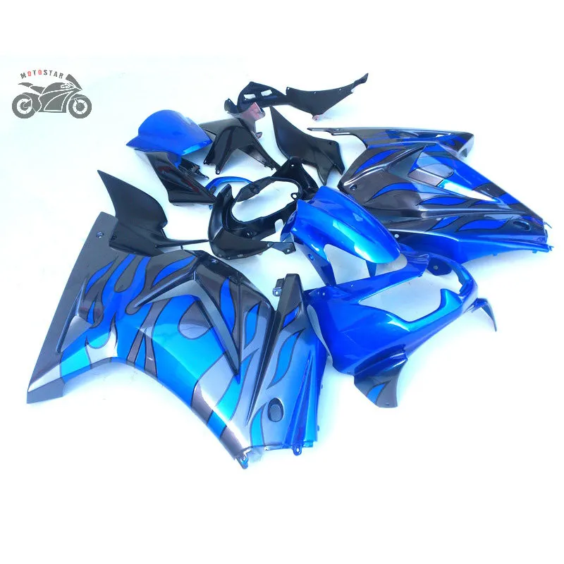 Wotefusi ABS Injection Mold Unpainted Bodywork Fairing For Kawasaki Ninja 250R 2 Wotefusi ABS Injection Mold Unpainted Bodywork Fairing For Kawasaki Ninja 250R 2