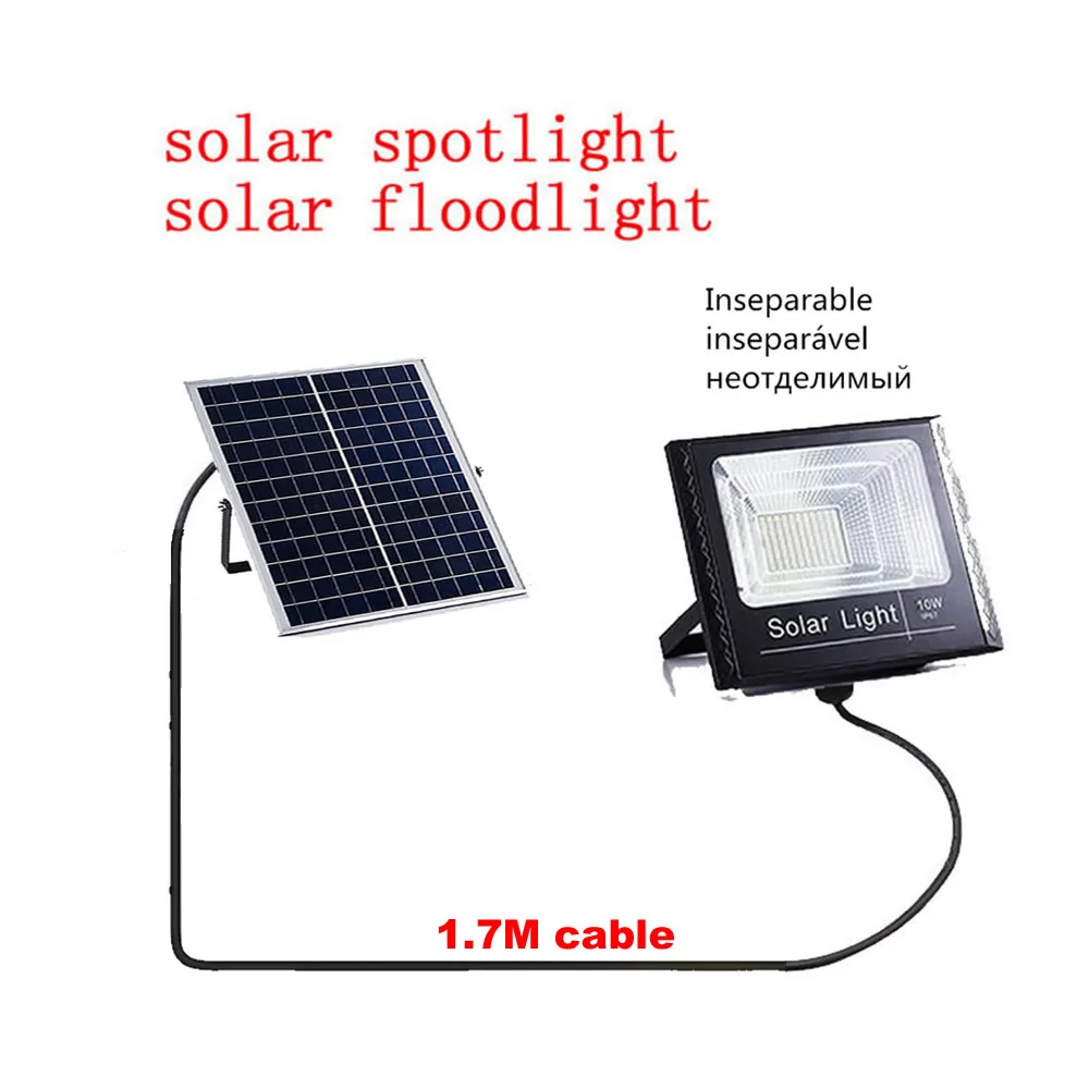 Focos Led Exterior Solares Lampara Luz Foco Solar con Sensor de Movimiento  Interior Potente Proyector con Placa Solar : : Iluminación