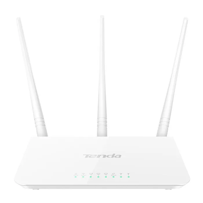 Tenda F3 Kablosuz Yönlendirici 300 Mbps / 2.4G Wi-Fi / Üç 5dBi Antenler