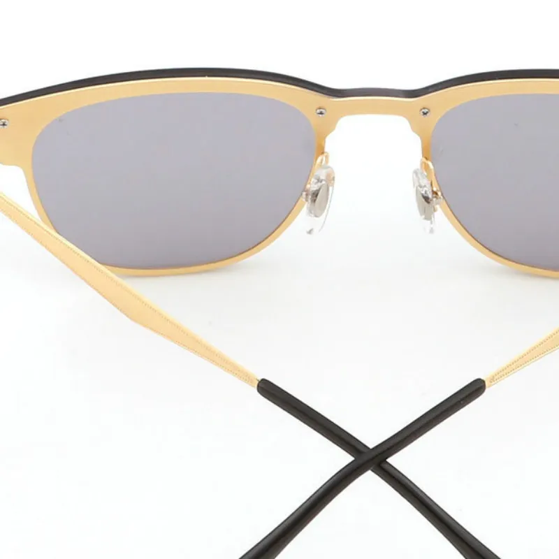Al por mayor-1pcs al por mayor - Gafas de sol de diseñador de marca hombres mujeres High quFrame uv400 lentes gafas de moda con estuches y caja gratis