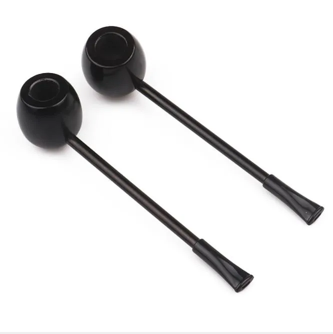 Фабрика непосредственно продает 140 мм Ebony Round Pot Popeye Sailor Pipe с стройной шатуном для фестивальных подарков