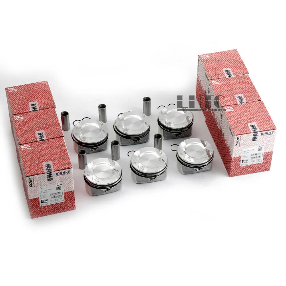 Mahle 85mm 6 Engine Ring Piston Set For BMW E87 E90 E92 E60 130i 330i