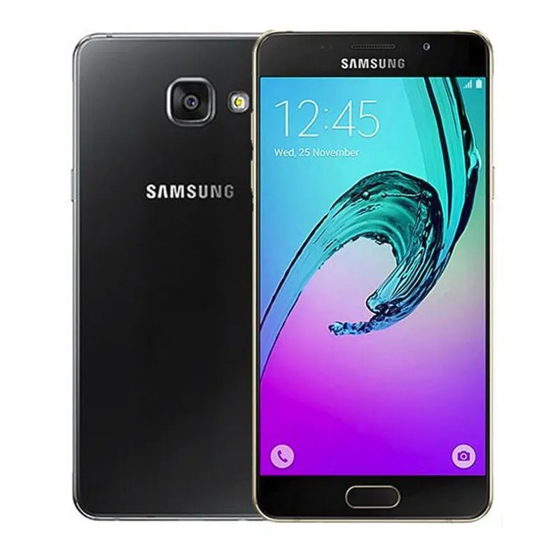 Восстановленный Оригинальный Samsung Galaxy A5 2016 A5100 5,2 дюйма окт сердечник 2GB RAM 16GB ROM 13 Мпикс 4G LTE Android смартфон