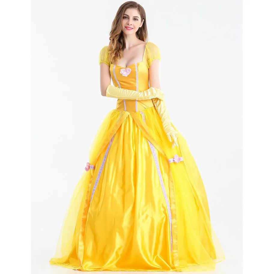 Vestido de bella para mujer clearance
