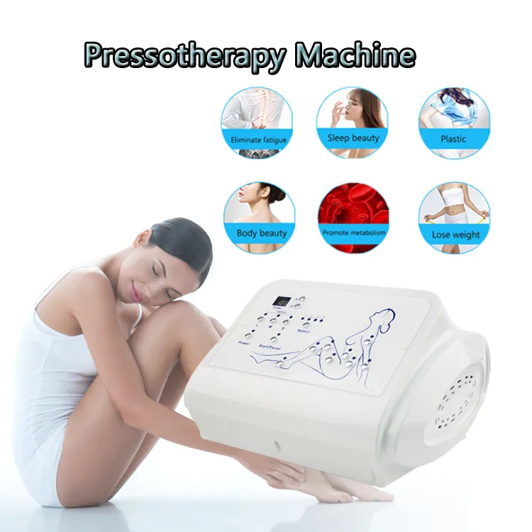 16 st Luftväskor Infraröd Lymfatisk dränering Kroppsbantning Viktminskning Massage Pressoterapiutrustning