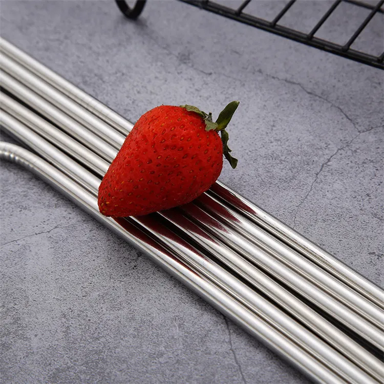 Food Grade Silver 30 oz Drink Stainless Steel Straw Drinking Tool