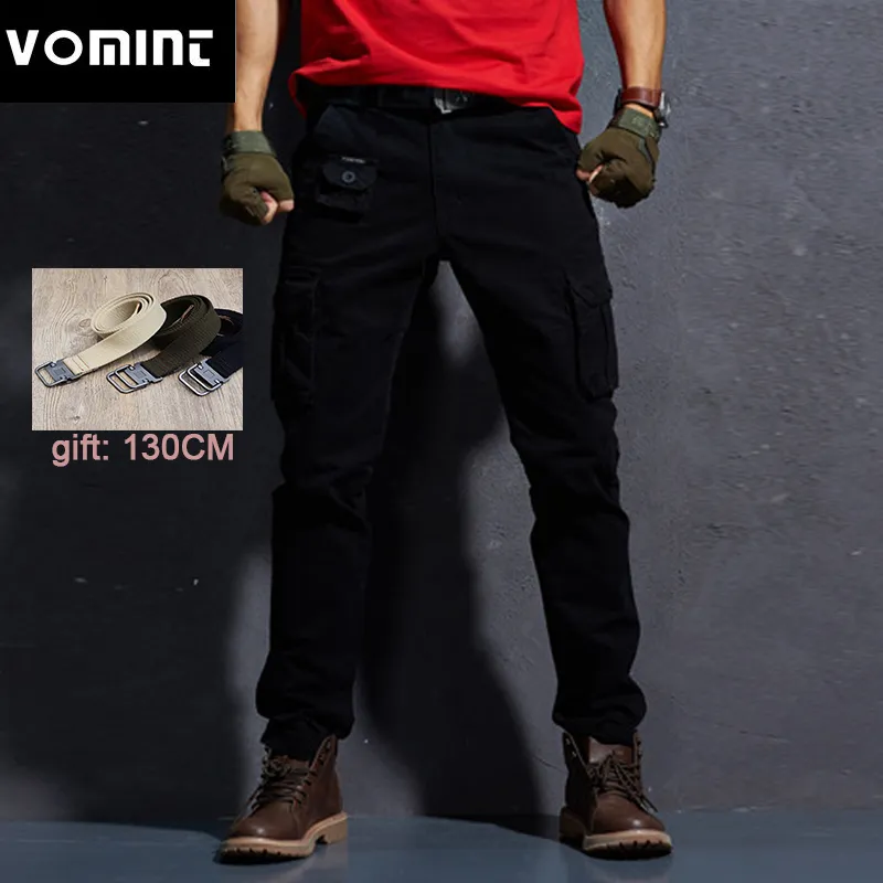 VOMINT pantalons décontractés hommes été armée Style pantalon hommes tactique Cargo pantalon mâle léger imperméable pantalon