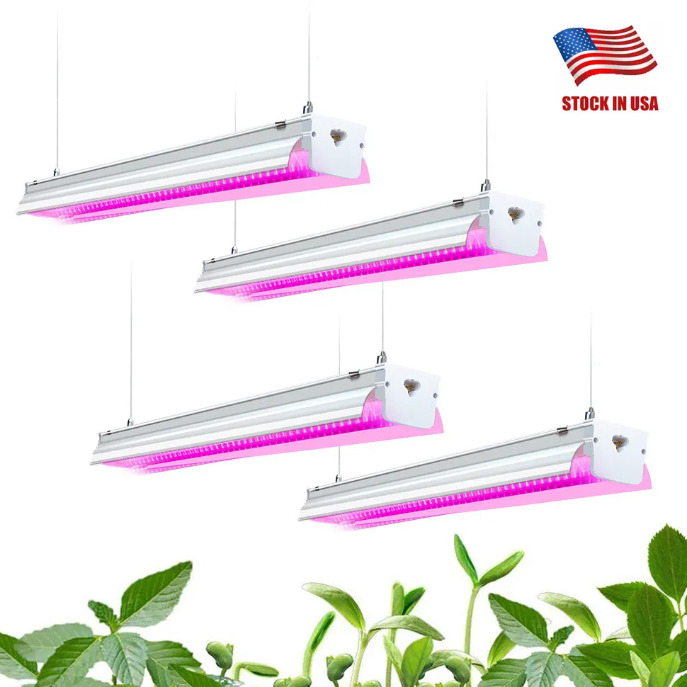 4Ft Grow Light: Full Spectrum Led Grow Light Bulbs, High Output ...