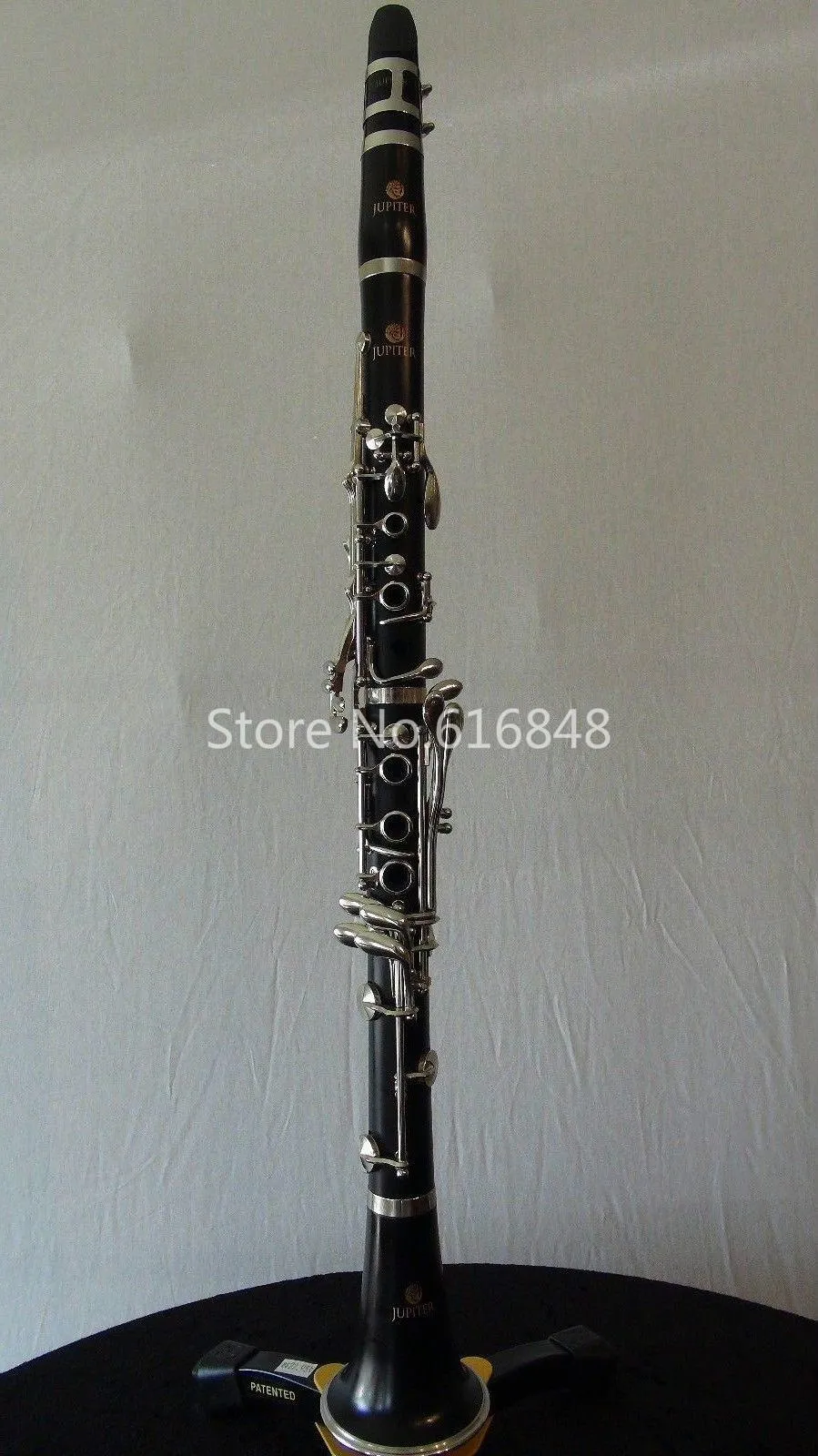 JUPITER JCL-737 Strumenti professionali per accordatura in si bemolle clarinetto in sib tubo nero di marca di alta qualità con accessori per bocchino