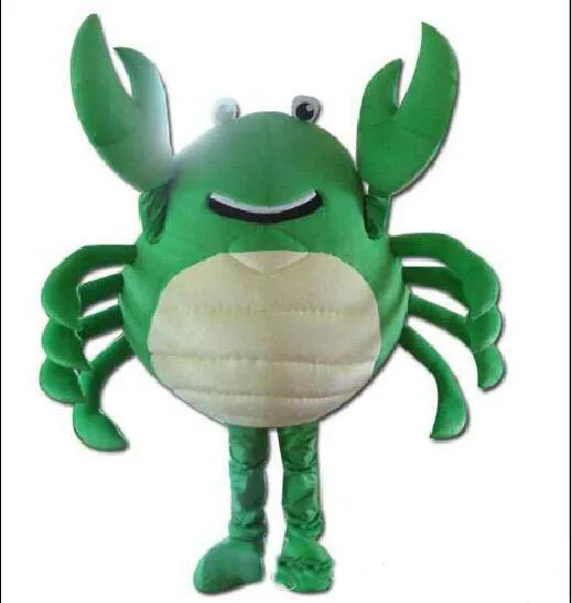 2019 Hot Sale Red Crab Mascot Kostym Halloween Julfödelsedagsprogram Kostymer Fancy Dress.