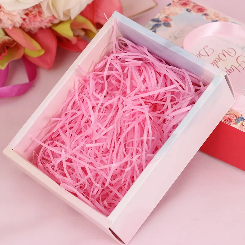 Soft Recyclable Shredded Tissue Paper Hamper Filling Gift Box Packaging  Decor