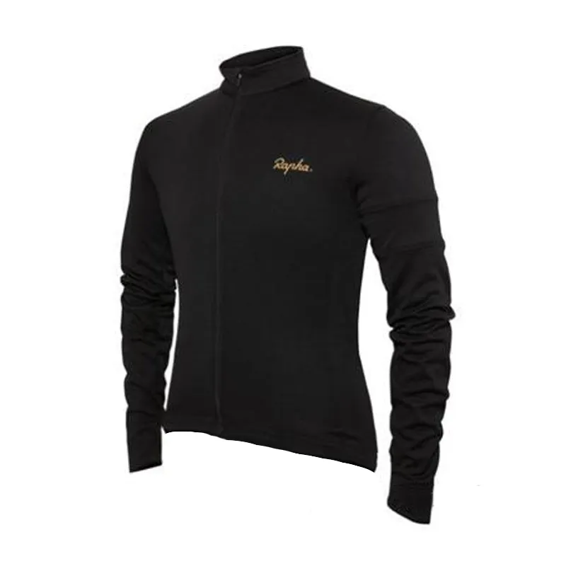 Herren Rapha Pro Team Langarm-Radtrikot MTB-Fahrradoberteile Outdoor-Sportbekleidung Atmungsaktives, schnell trocknendes Rennrad-Fahrradshirt Rennkleidung Y21041629