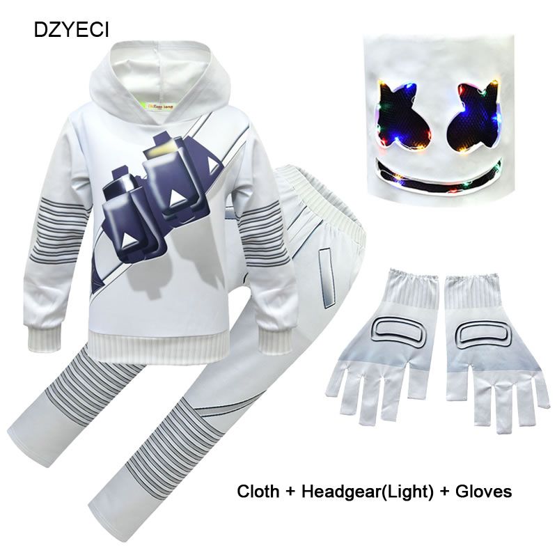 Relación Morbosidad Interacción Marshmello Fornite Disfraz Para Adolescente Juego De Cosplay Ropa Mamá Kid Mash + Sudadera Top + Pantalón Traje Traje Niños Deporte Chándal De 5,89 € | DHgate Relación Morbosidad Interacción Marshmello Fornite Disfraz Para Adolescente Juego De Cosplay Ropa Mamá Kid Mash + Sudadera Top + Pantalón Traje Traje Niños Deporte Chándal De 5,89 € | DHgate