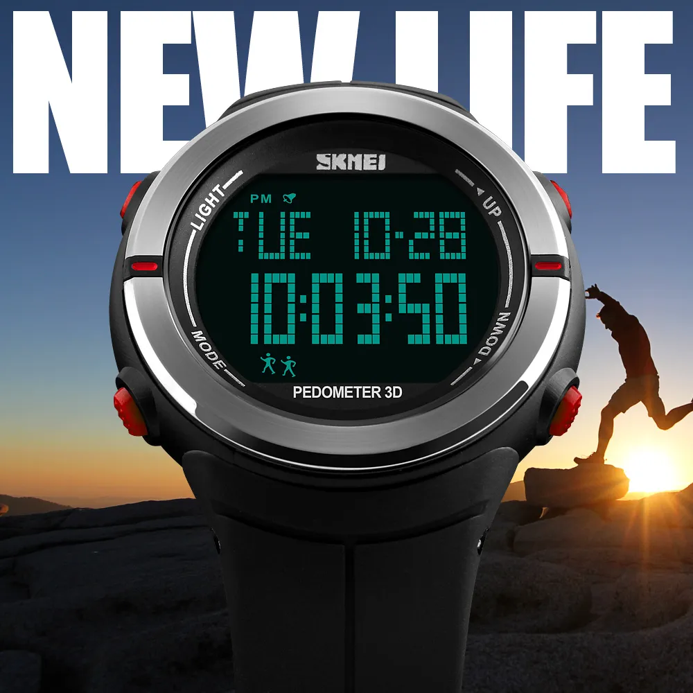 Skmei pedometer 3d manual on sale