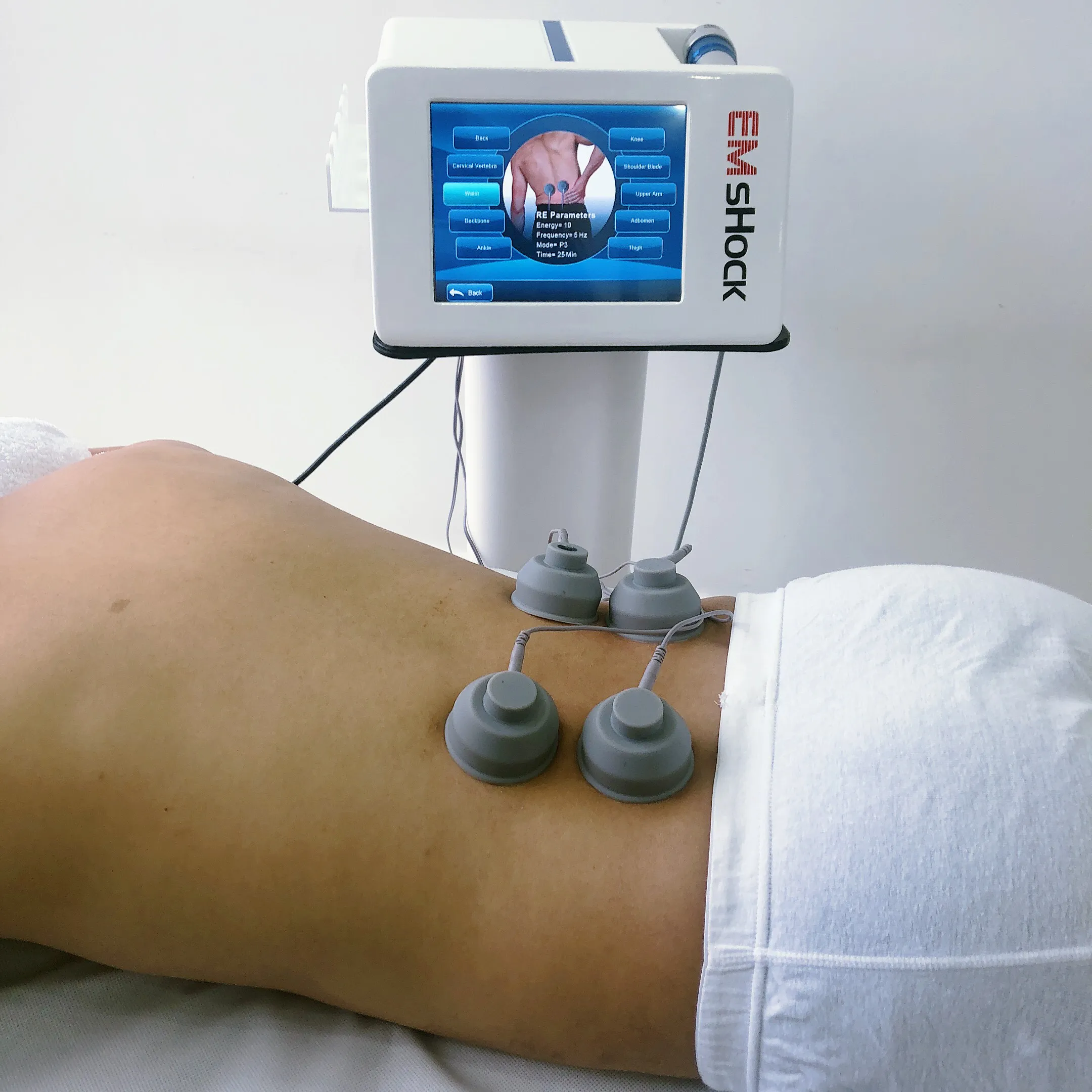 Machine de massage par ondes de choc ESWT pour la dysfonction érectile traitement ED machine physique à ondes de choc EMS