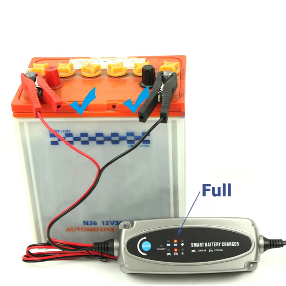 Livraison gratuite Multi MXS 5.0 12 V batterie de voiture chargeur de maintien intelligent indicateur gratuit 56-382 prise ue