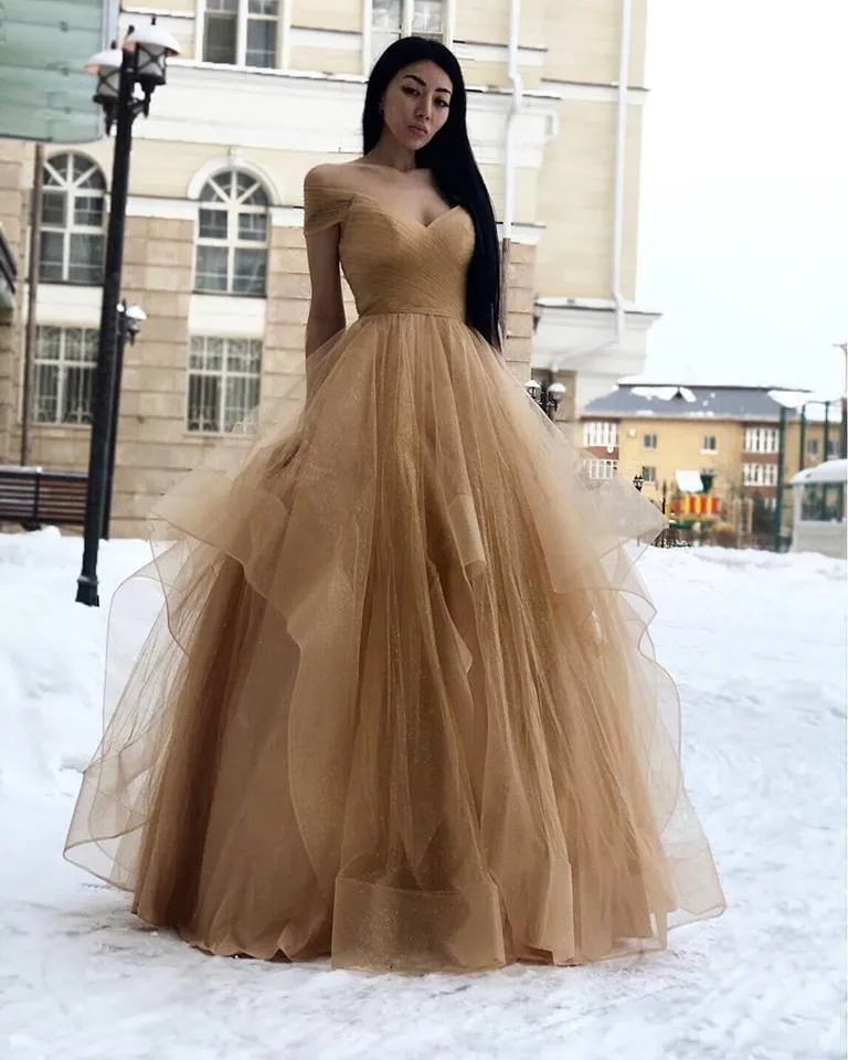 Tulle prom shop dresses 2019