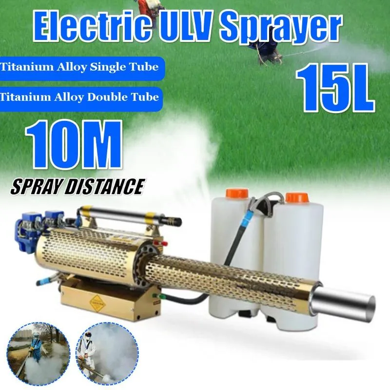 휴대용 소독 열 안개기 기계 ULV Fogger Machine 대용량 분무기 모기 해충 용 스프레이