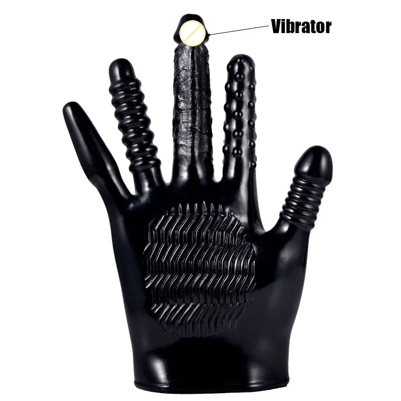 Gants PVC Magic Palm Doigt Insert - Pour Bondage/BDSM, Neufs