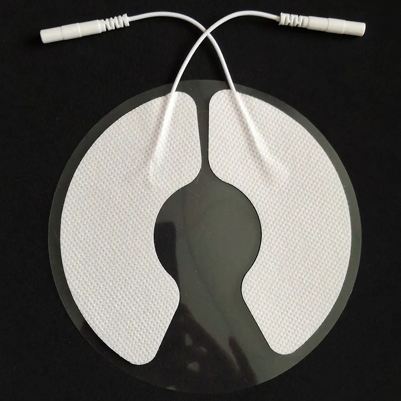 Podkładki elektrody piersi z 4PC Połącz podkładki zastępcze w celu wzmocnienia piersi samoprzylepne plastry elektrody do elektro -terapii