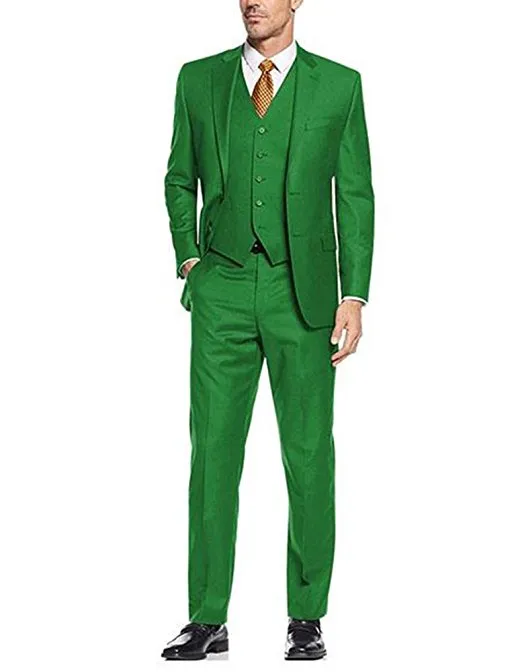 Haute qualité cran revers garçons d'honneur deux boutons marié marié smokings hommes costumes mariage / bal / dîner meilleur homme blazer (veste + pantalon + gilet + cravate) A22