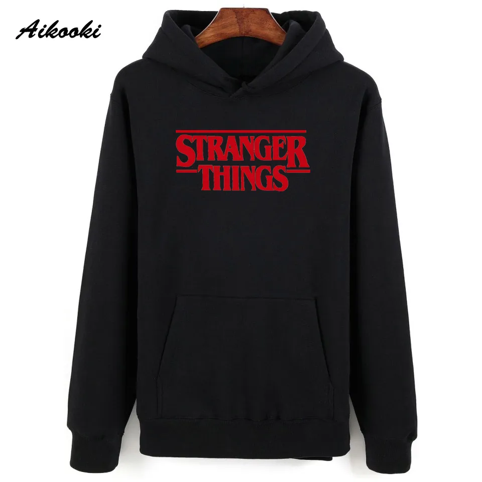 Aikooki Men Hoodie Strangerものパーカーズ男性スウェット女子/男性カジュアル見知らぬ人サウンドスウェット女性パーカーメンズXXS-4 T191108