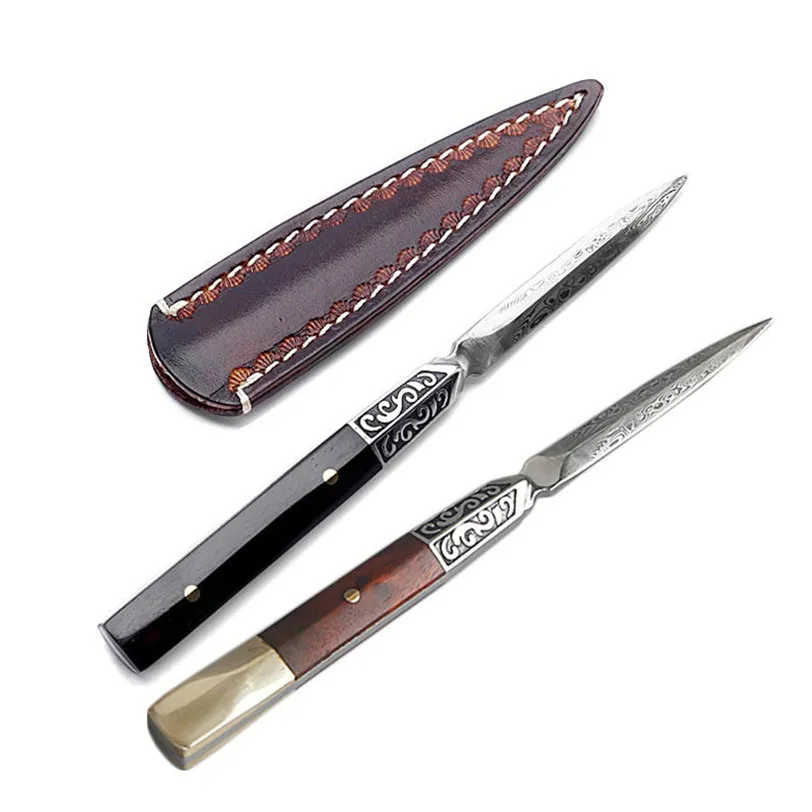 Creative Pure Stainless Steel Tea Knife Office Tea Ceremony Accessories Pattern Vintage Big Needles Cutter Puer Tea Pry Tools Hot sales