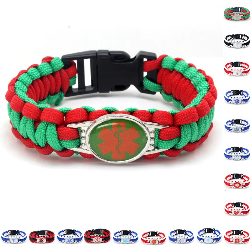 Bracelet de survie paracorde 550 type - Bracelets paracorde tactique