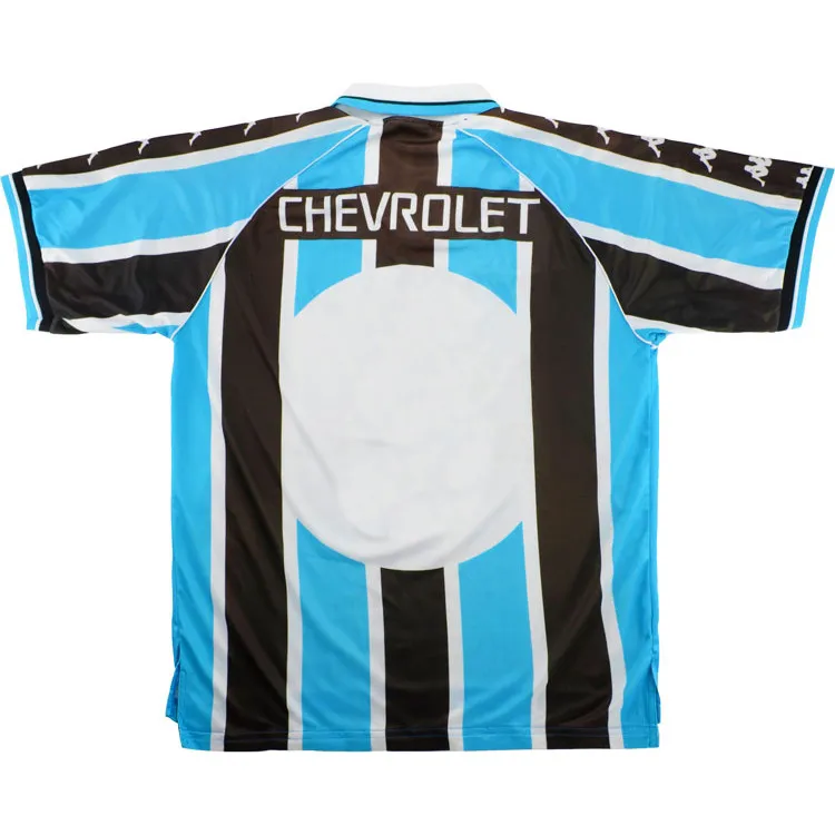 Vintage Gremio 1998 Home Brasileiro Série A PENALTY Ronaldinho Shirt