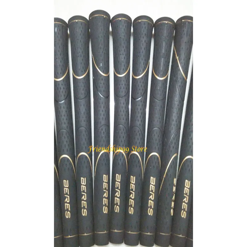 Mens Honma Beres Golf Grips 고품질 고무 골프 클럽 그립 블랙 크림 50 PCS / LOT 아이언 클럽 그립 무료 배송