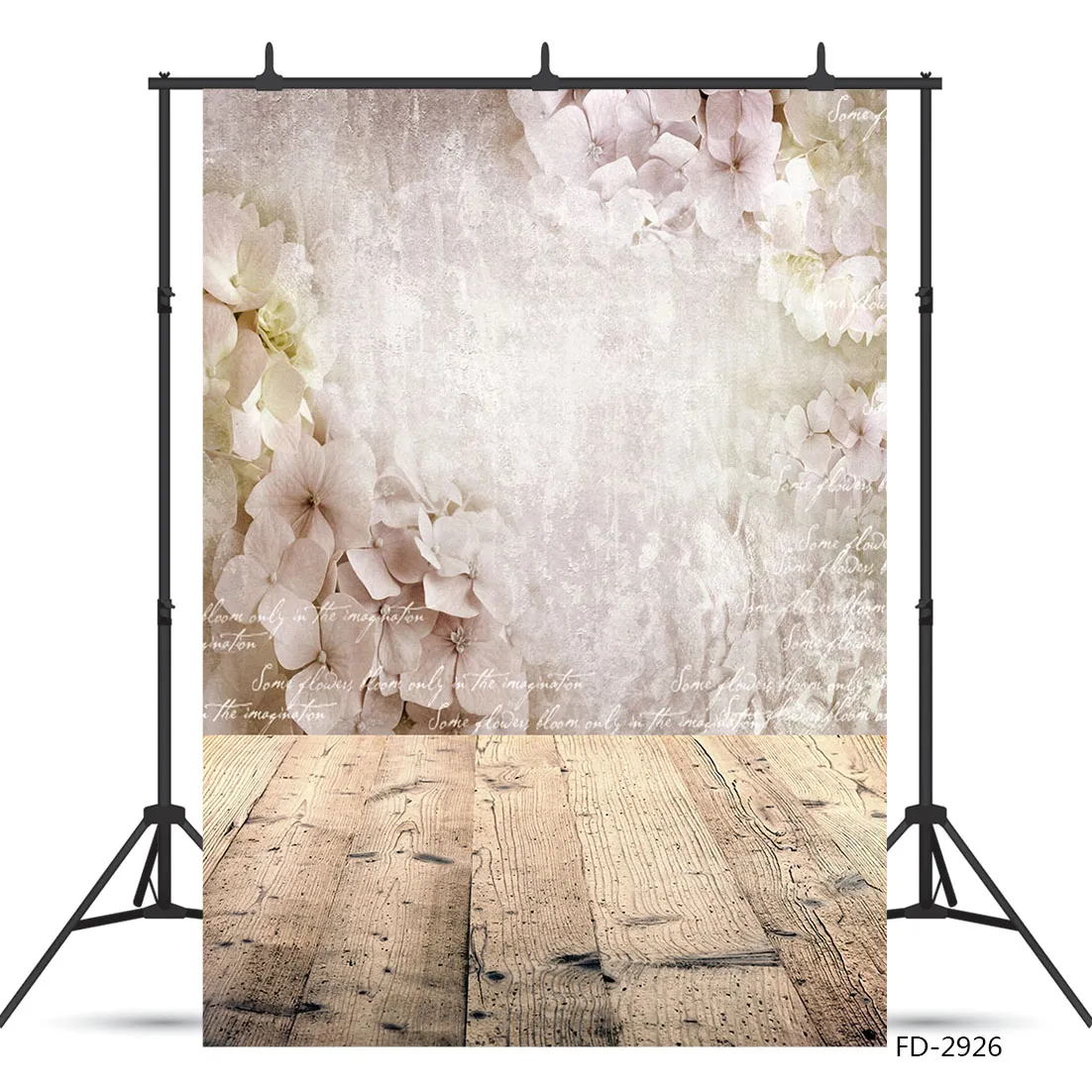 Fleur Plancher En Bois Photographie Décors Ordinateur Imprimé Photoshoot Fond pour Enfants Bébé Amoureux Portrait Pographie Accessoires Photoshoot