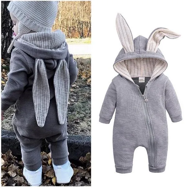 Kid Designer kleding baby kleding overalls lente herfst baby rompers konijn meisjes jongens jumpsuit kinderen kostuum outfit