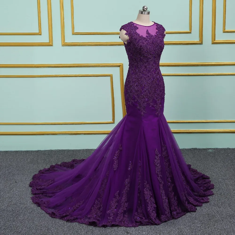 dark purple dress
