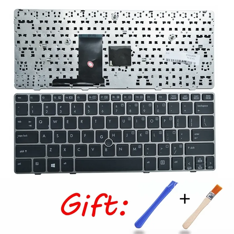 Replacement Keyboard with Frame For HP EliteBook 2560p 2570p Series Replacement Keyboard with Frame For HP EliteBook 2560p 2570p Series