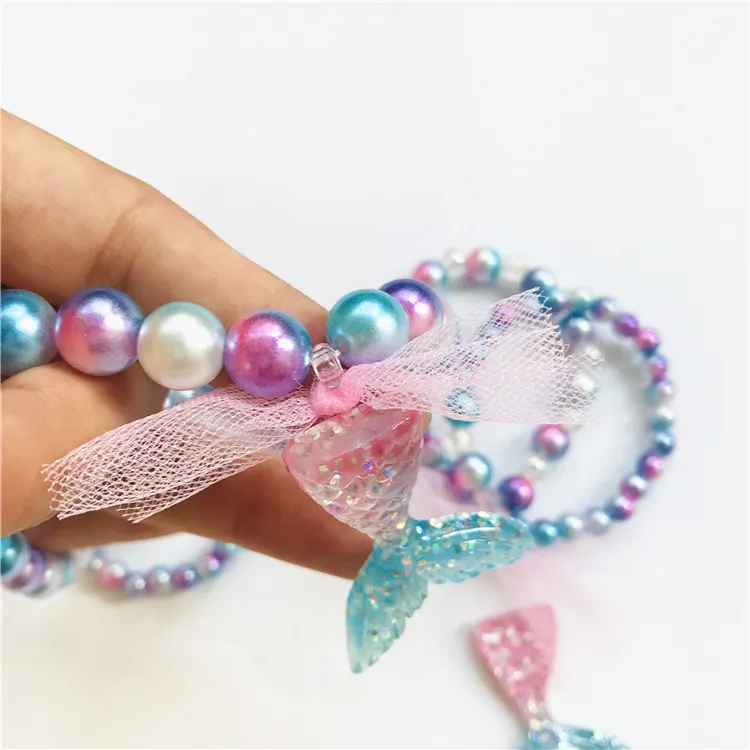 Kit créatif bijoux Sirène Bracelet, collier bagues Dès 6 ans Janod