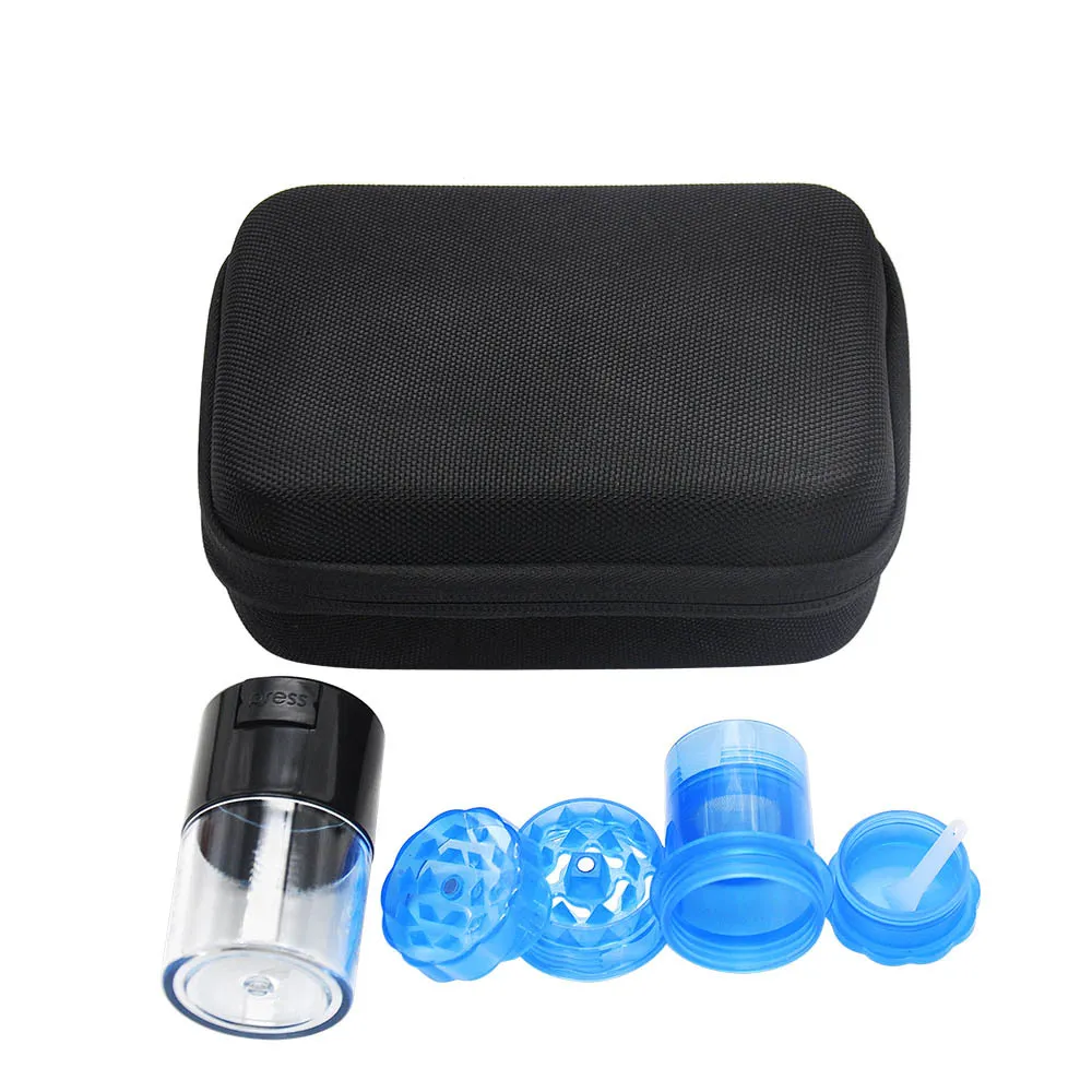 Formax420 Kit Pipes Set con Herb Grinder Honeypuff Glass Cup Bowl Contenitore Custodia Roller Accessori fumatori Carry Bag DHL