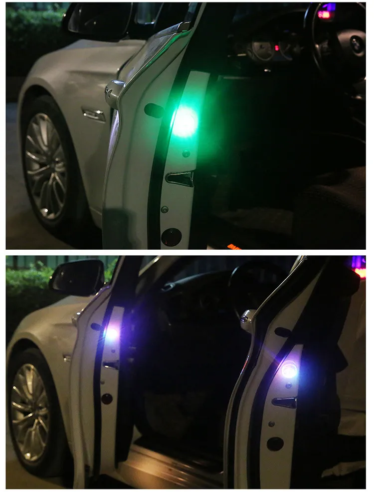 LED Auto Offenen Tür Sicherheit Warnung Anti-kollision Lichter Für