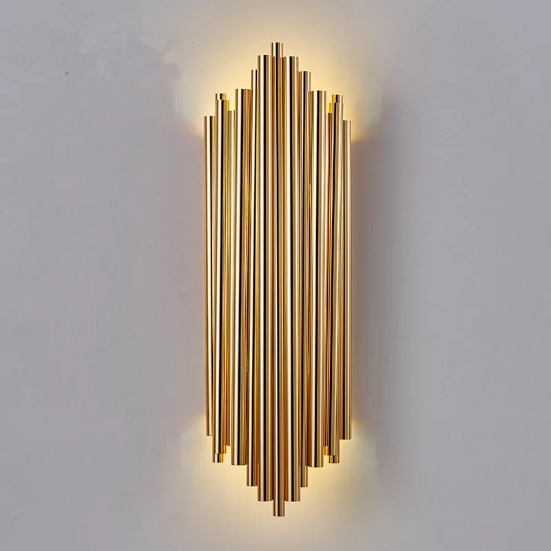 New Art Deco Wall Lamp Modern Wall Light H50cm Gold Home Lighting , Luxury Hotel Lights 90 260V